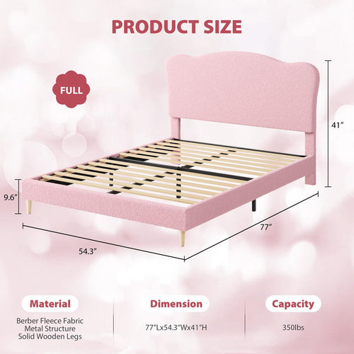 1 Box Of Lamb Fleece Children's Soft Bed, Bed Frame, Suitable for the Bedroom, Cozy, as a Gift