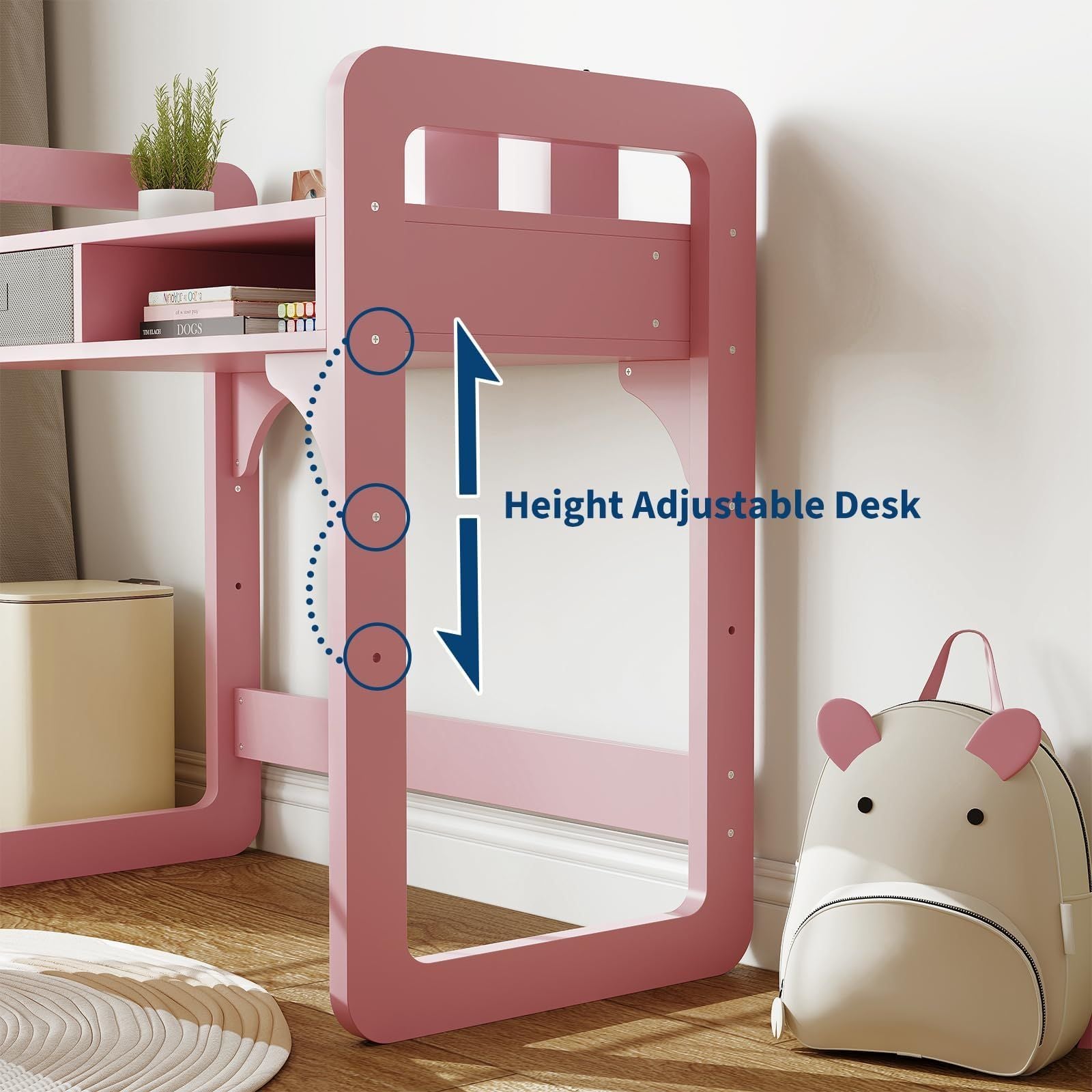 Kids Desk and Chair Set for Boys and Girls