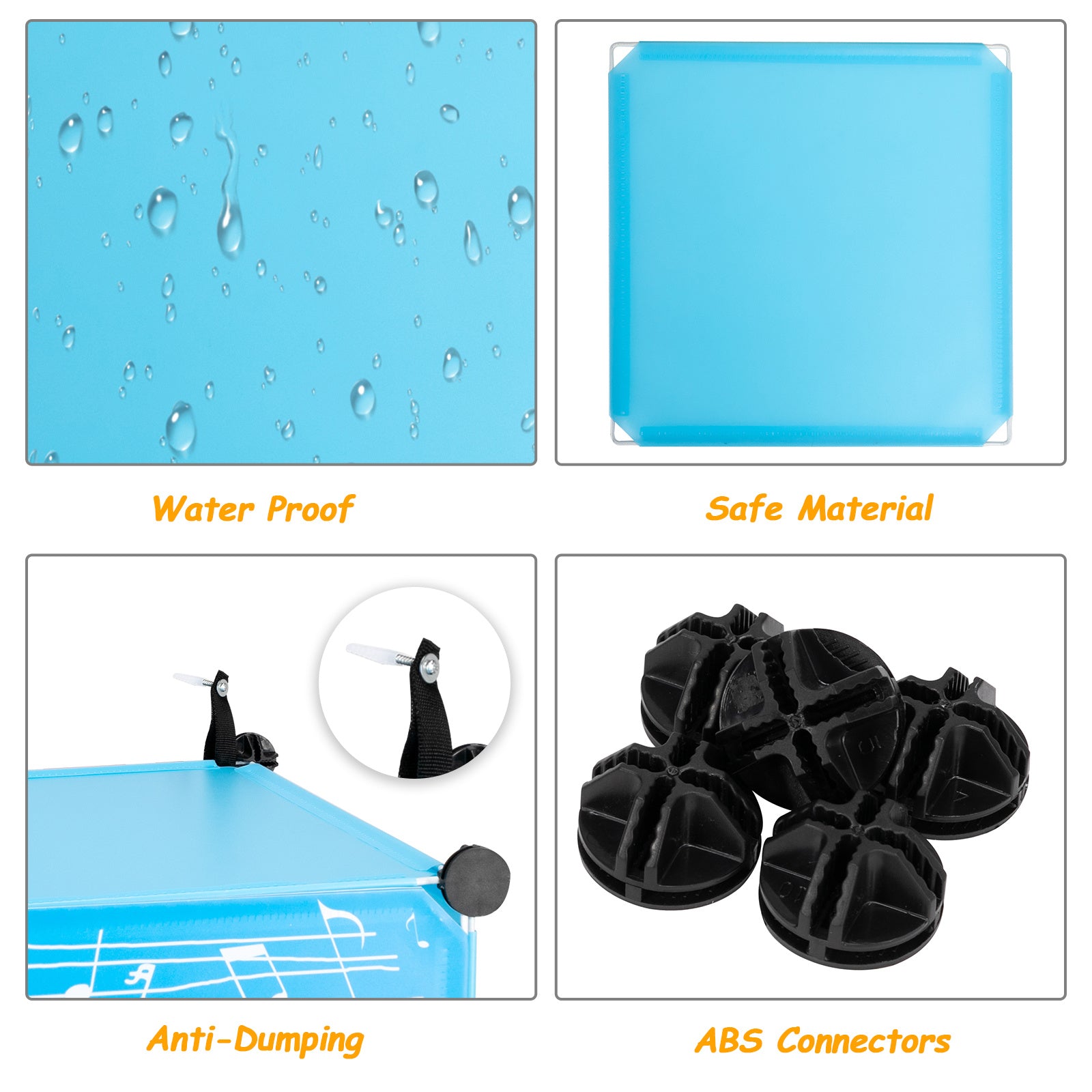 This Item Can Only Be Bought Once: a 4-Layer Wardrobe with 12 Compartments And 2 Hanging Rods